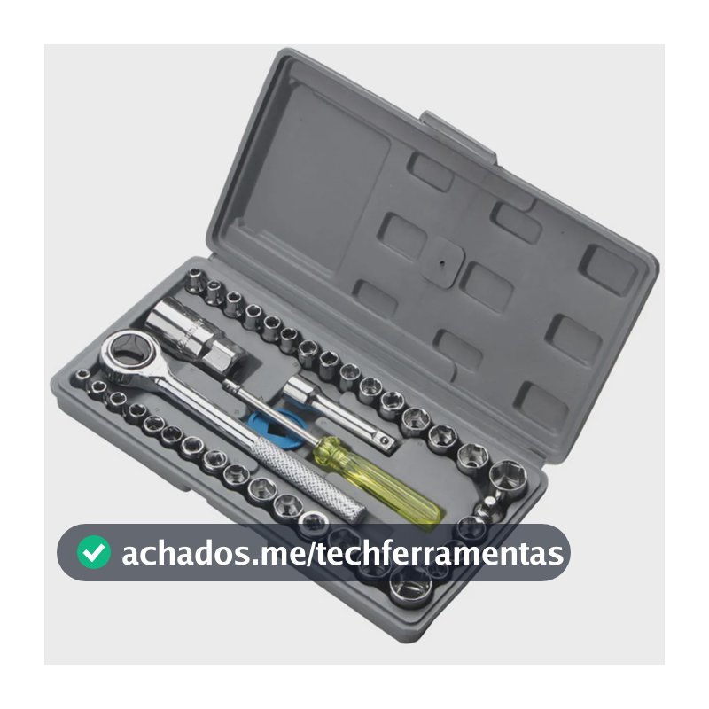 Torquímetro De Catraca 1/4 5-25nm Crv E Jogo Soquetes 40 Pçs com chave catraca have Soquete Catraca Jogo soquetes da série