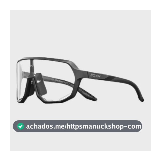 Óculos De Sol Ciclismo Bike Esportes Fotocromático Uv400 Armação Preto