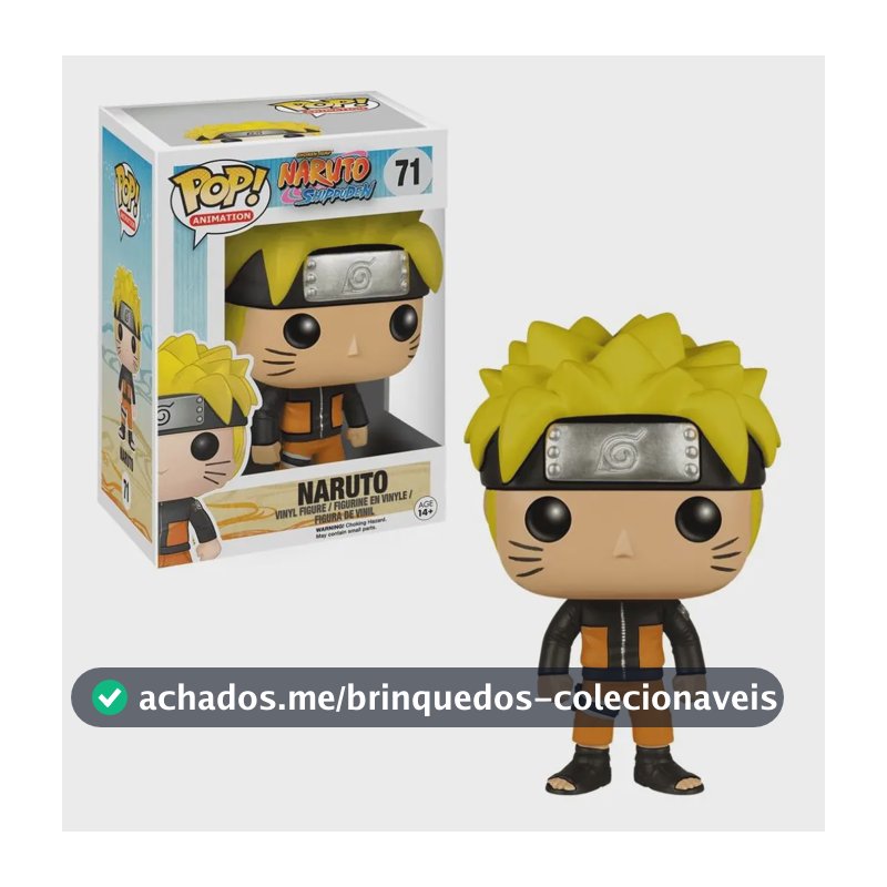 Boneco Funko Pop! Naruto Shippuden - Naruto