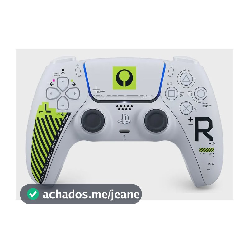 Controle Ps5 Dualsense Edição Limitada Marathon Branco