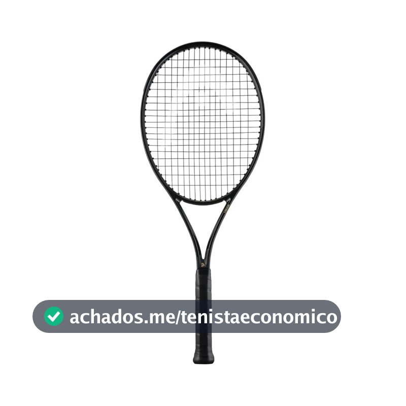 Raquete Head Speed Mp Legend Djokovic 2025 4 3/8, cor preta