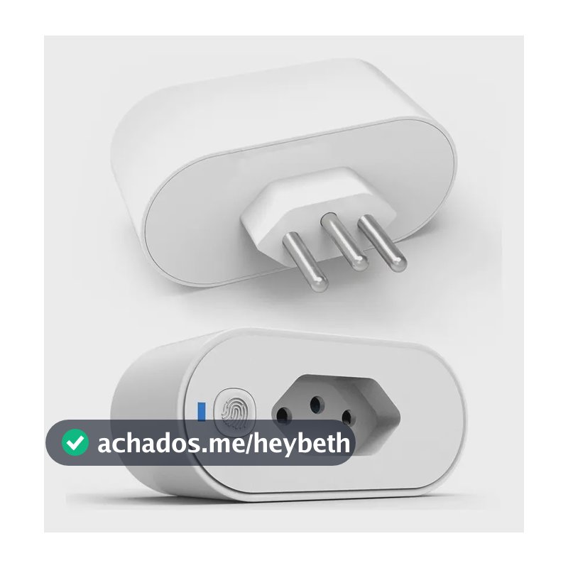 Tomada Inteligente Wi-fi Plug Bivolt Smart Life Branco