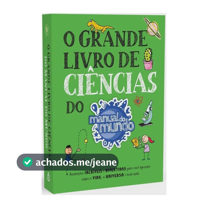 O grande livro de ciências do Manual do Mundo - Publishing, Workman - Sextante - Capa Mole