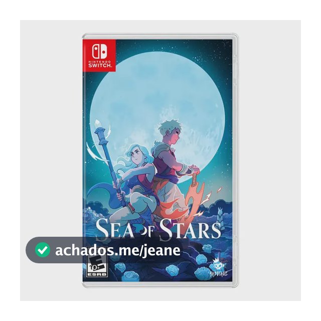 Sea Of Stars Nintendo Switch Mídia Física