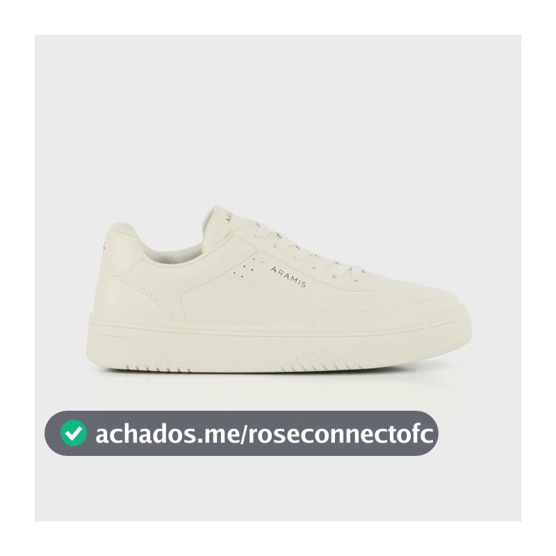 Tênis Aramis Peak Road Ajuste Confortável E Solado Casual Off-white 42 Br