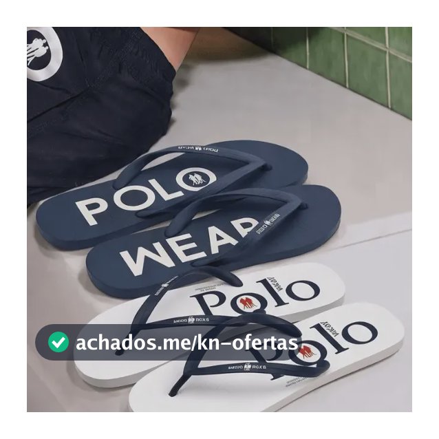 Kit 2 Chinelos Estampados Polo Wear
