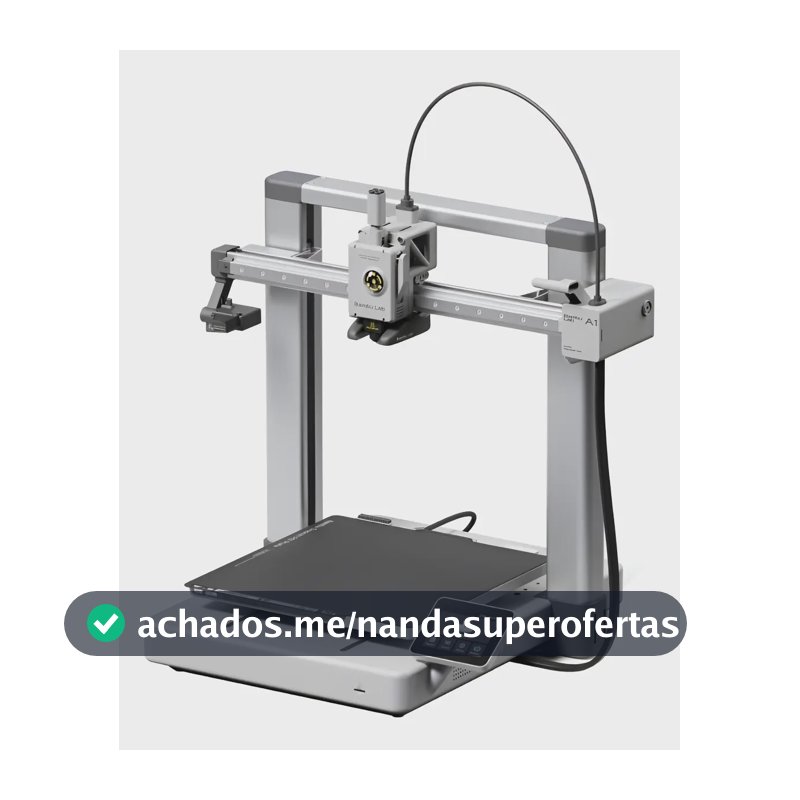 Impressora 3d Bambu Lab A1 127/220v Prateado 127/220v Cinza