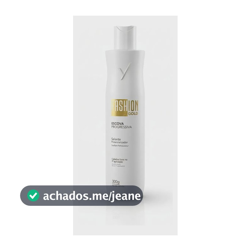 Escova Progressiva 300g - Fashion Gold