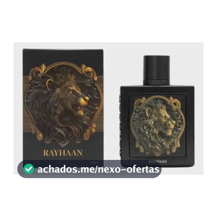 Perfume Árabe Rayhaan Lion Masculino Eau de Parfum 100ml