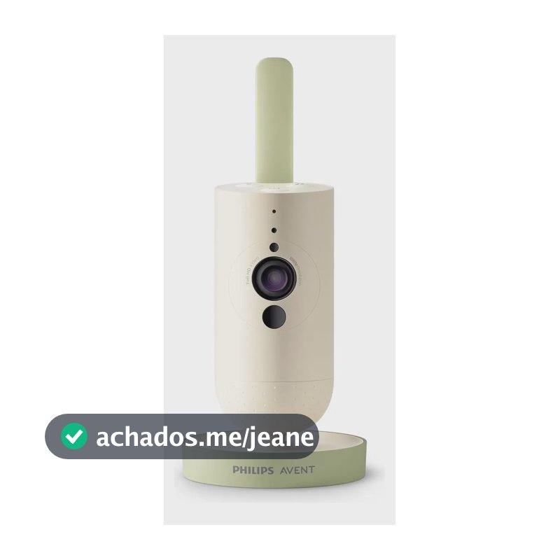 Babá Eletrônica Philips Avent, Full HD 1080p e Visão Noturna Scd643/26