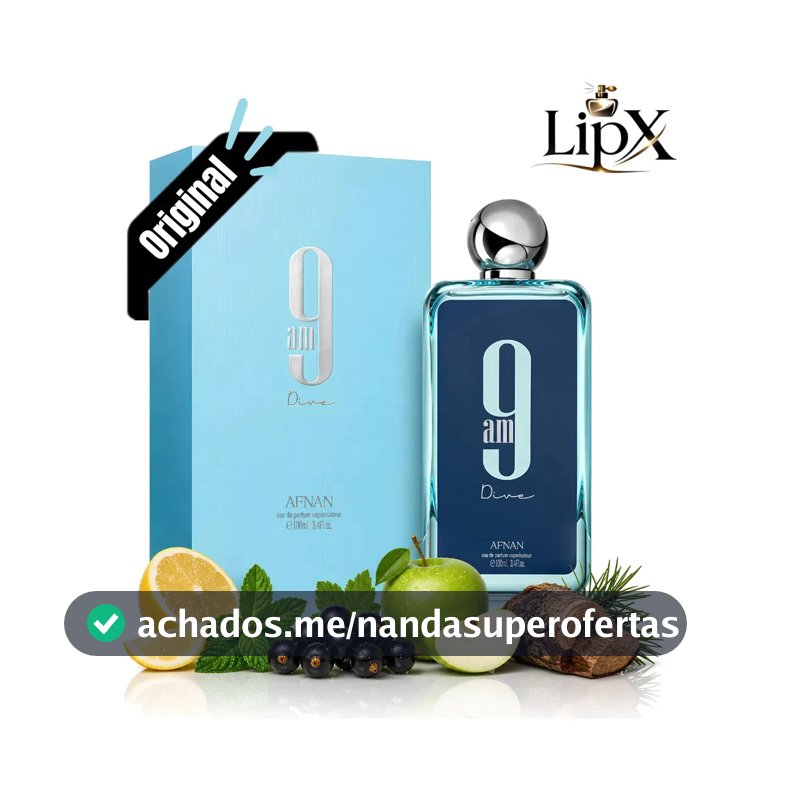 Perfume Arabe 9am Dive Afnan Edp 100ML Original
