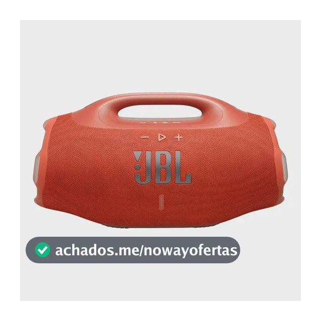Jbl Boombox 4 Caixa De Som Com Bluetooth Cor Laranja
