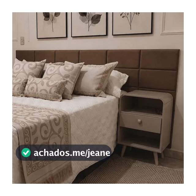 Kit 10 Cabeceira Estofada Quarto Cama King Size Box Modulada