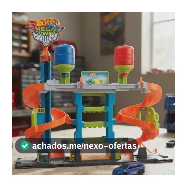 Pista Hot Wheels City Lava Rapido Mega Torre