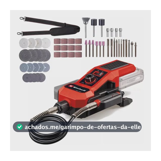 Micro Retifica A Bateria 18v Einhell Te-mt 68026 Solo 18v
