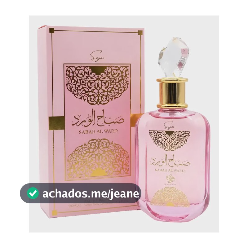 Perfume Sabah Al Ward Sugar Feminino 100ml Original