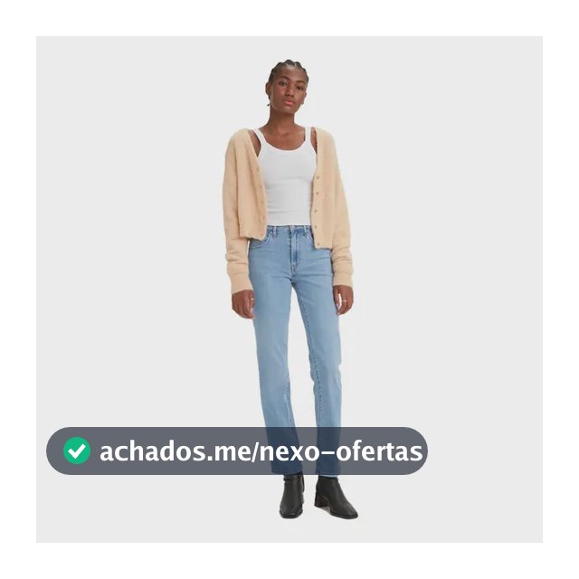 Calça Jeans Levis 724 High Rise Straight 188830182
