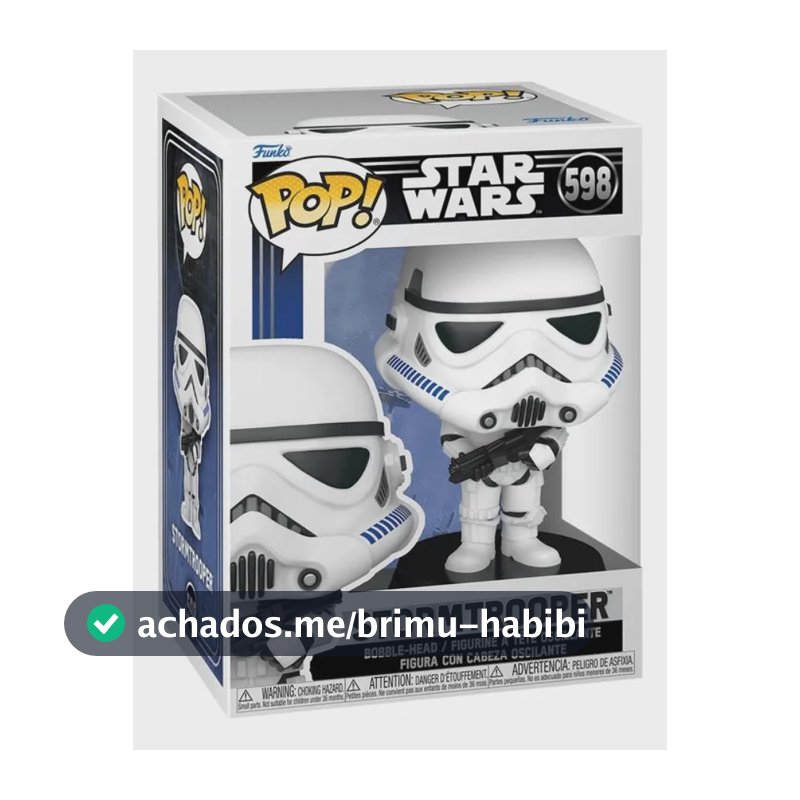 Boneco Funko Movies Star Wars Swnc Stormtrooper #598