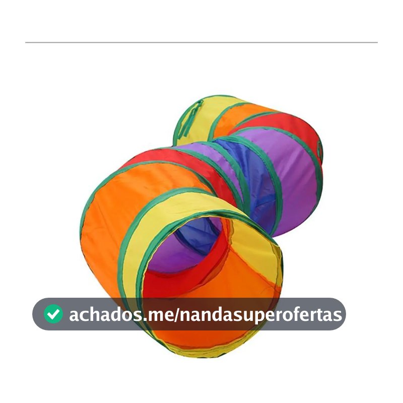 Túnel Labirinto Para Gatos Cães Interativo Cat Brinquedo Pet Cor Arco-íris S