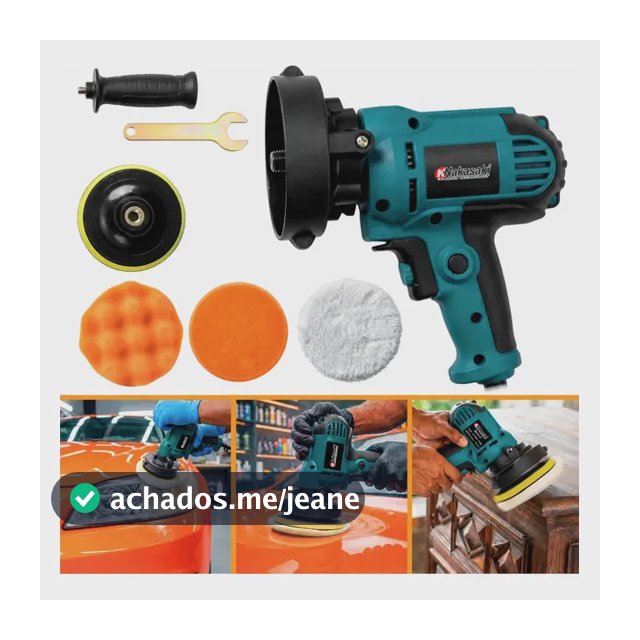 Polidor 5pol Elétrico 850w Automotiva 6 Velocidades Politriz