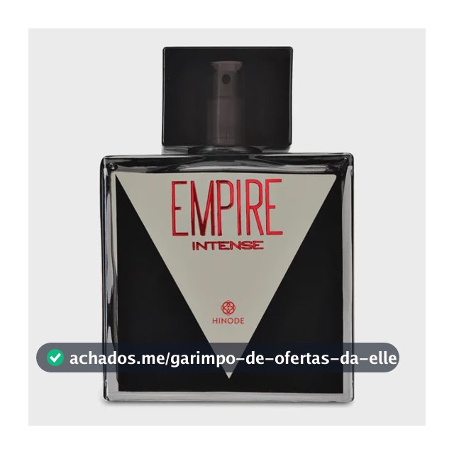 Perfume Masculino Empire Intense Hinode Deo Colônia 100ml