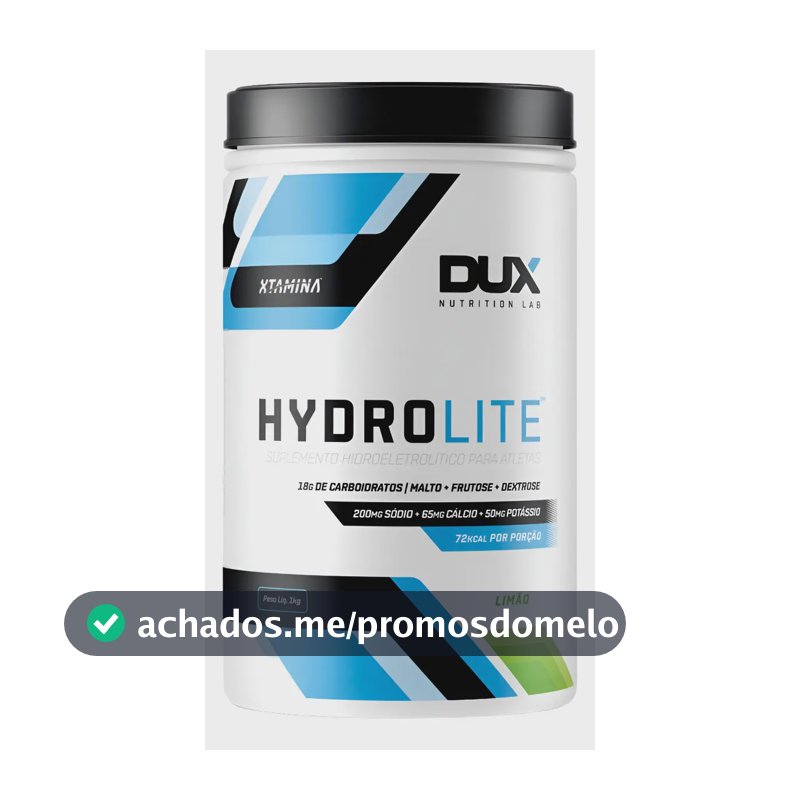 Isotônico Triatlhon Pó Hydrolite 1kg Dux Nutrition Sabor Limão