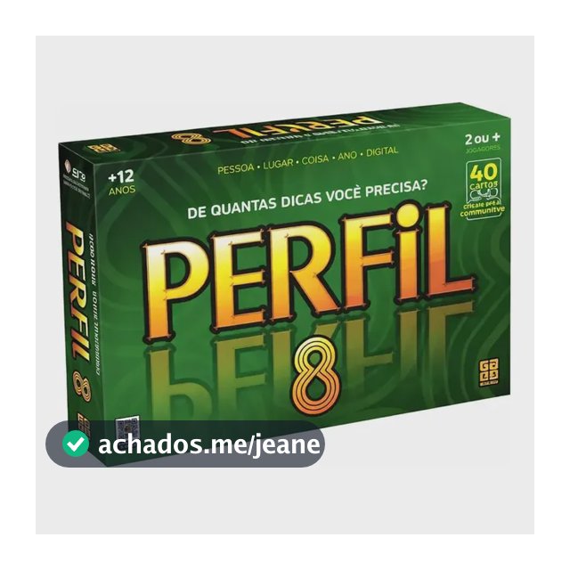 Jogo de Tabuleiro - Perfil 8 - Grow - 4992
