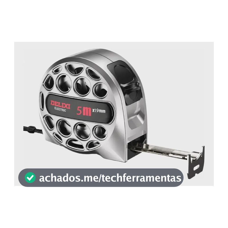 Trena Reforçada Anticorrosiva 5mx19mm Alta Precisão Aço Inox