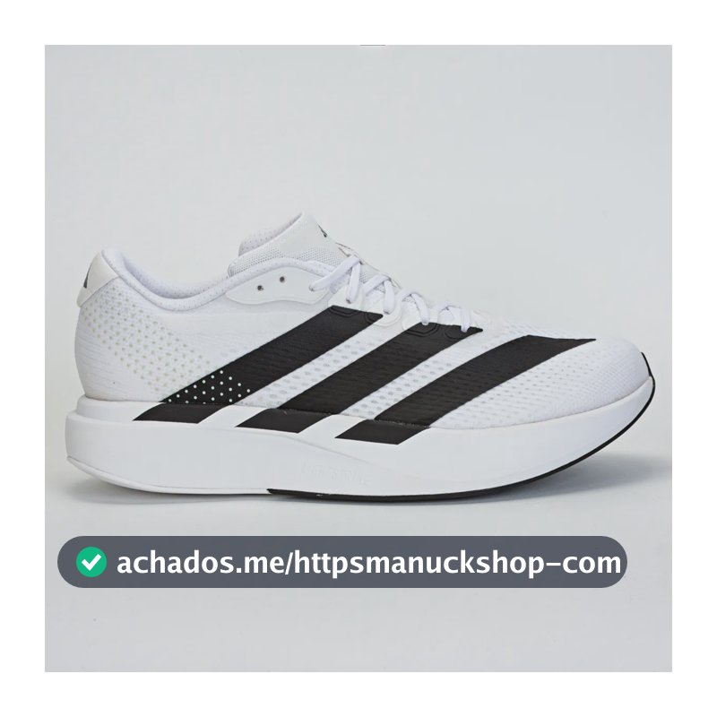 Tênis adidas Adizero Pacer Unissex Corrida Branco/preto 38