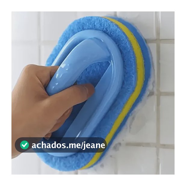 Esponja Mágica Com Cabo Para Limpeza De Azulejos 1pc Cleaning Brush