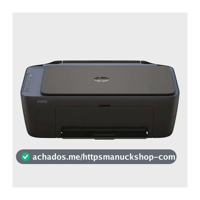 Impressora Multifuncional HP DeskJet Ink Advantage 2975 Colorida 1 USB 2.0 de alta velocidade Wi-Fi de banda dupla - 100 a 240 VCA - AJ4Y4A#AK4