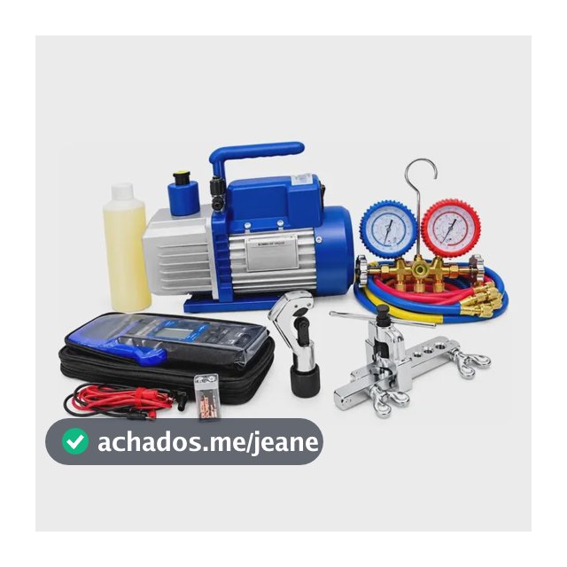Kit Básico P Refrigeração E Ar Condicionado : Bomba De Vácuo