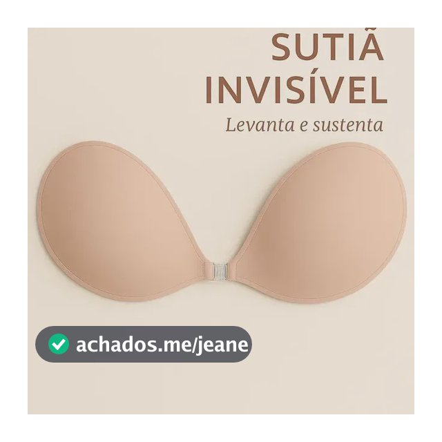 Sutiã Adesivo Invisível Silicone Colante Premium