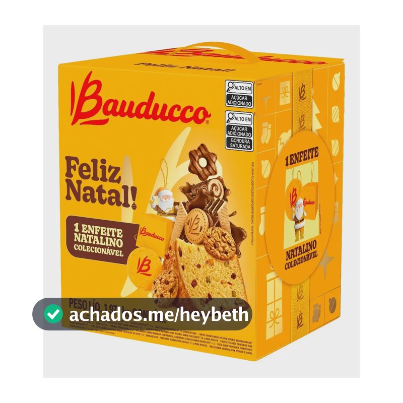Cesta De Natal Bauducco P