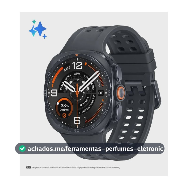 Samsung Galaxy Ultra2 Smartwatch 47mm Lte - Titânio Preto