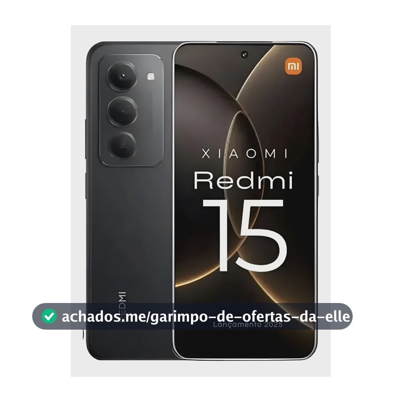 Xiaomi Redmi 15 Global 256gb/8gb Ram Preto