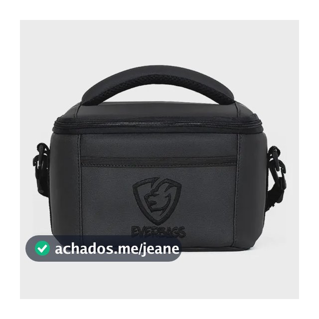 Bolsa Térmica Porta Marmita Everbags Fit, para Refeição de 7 Litros e Unissex