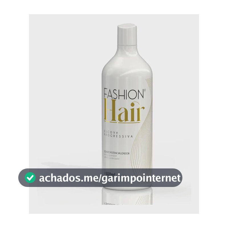 Progressiva Fashion Hair 500g Sem Formol - Linha Gold