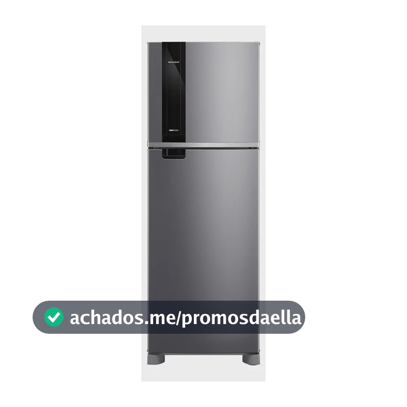 Geladeira Brastemp Frost Free 385 Litros Duplex Inox - BRM46MK