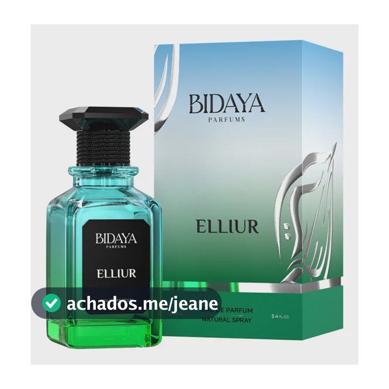 Perfume Árabe Elliur 100ml Bidaya Eau De Parfum Pacific Aura