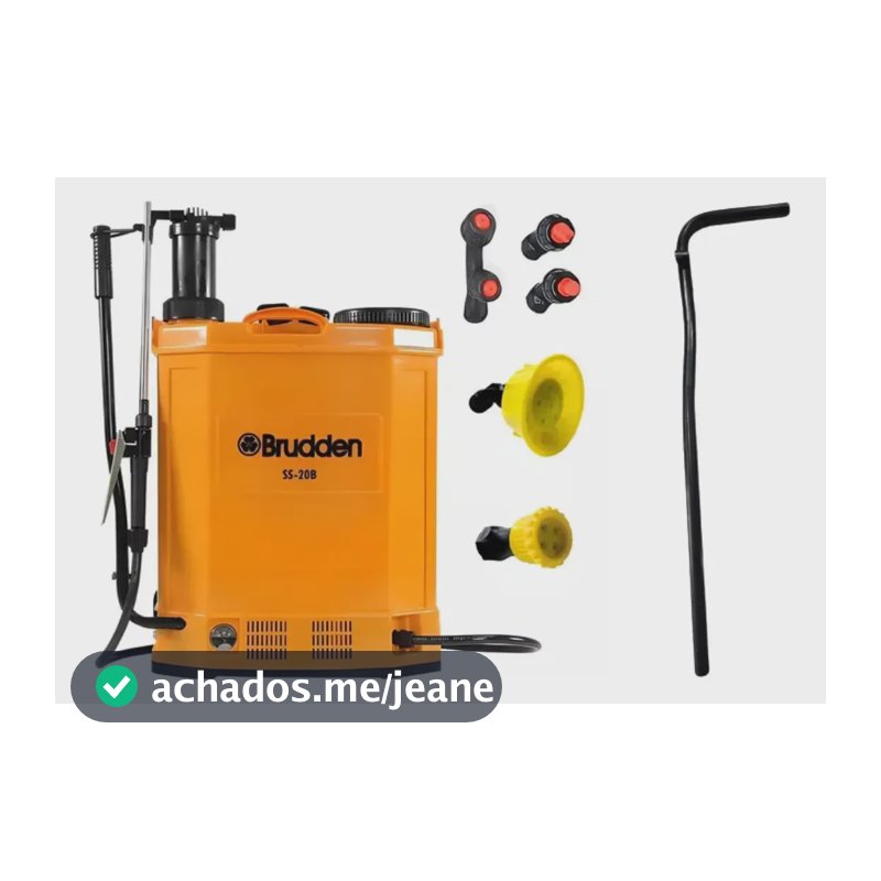 Pulverizador Elétrico A Bateria Brudden Ss20-b + Alavanca