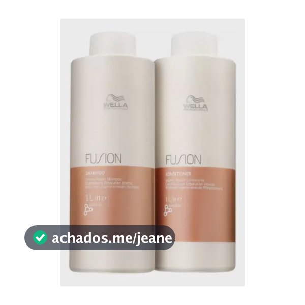 Wella Professionals Kit Fusion Salon Duo De 1l