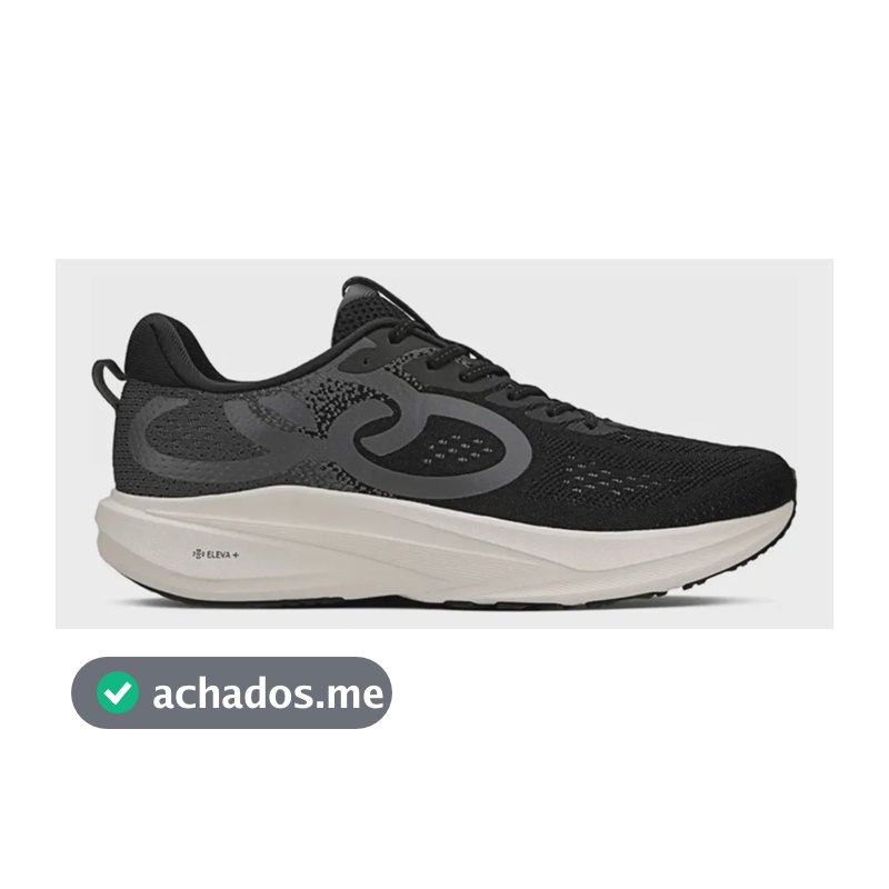 Tênis Olympikus Masculino Challenger 6 Corrida Treino Preto Preto/grafite 43 Br