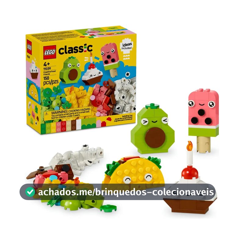 Lego® Classic Amigos Criativos Da Comida 11039