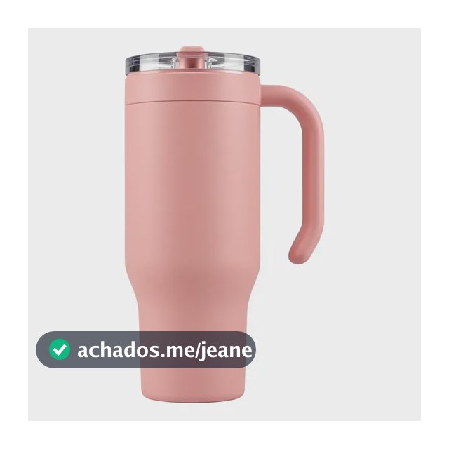 Outlet Copo Térmico Life Gocase Aço Inox 880ml Leve Defeito