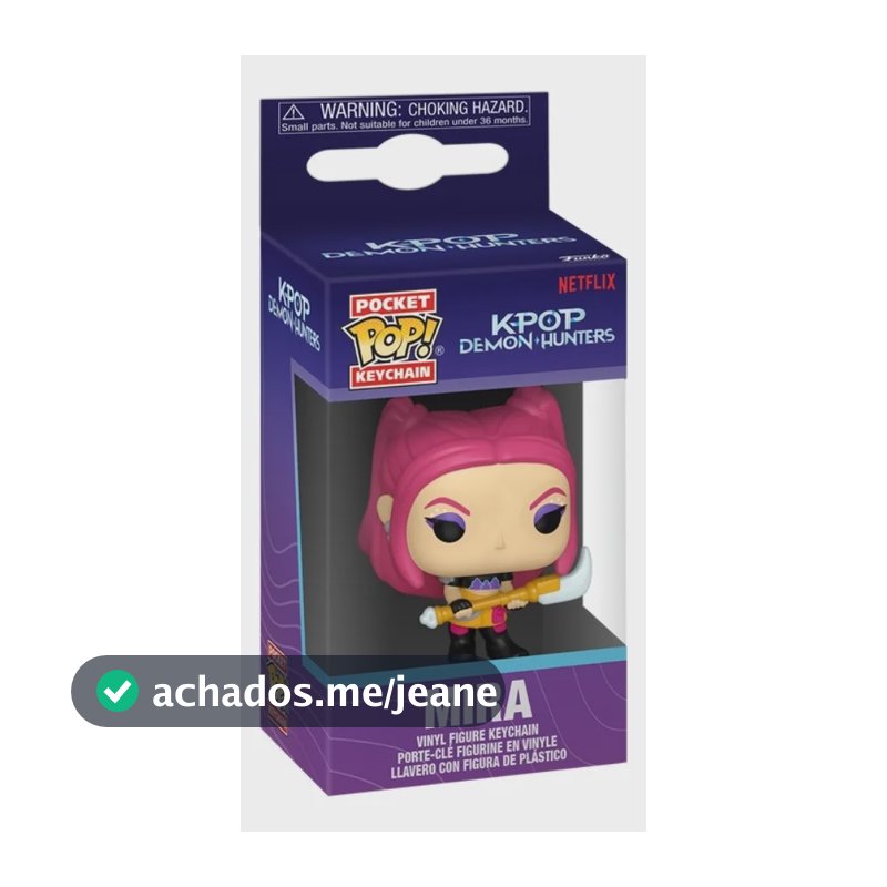 Chaveiro Funko Pop! Keychain Guerreiras Do K-pop - Mira Multicolor