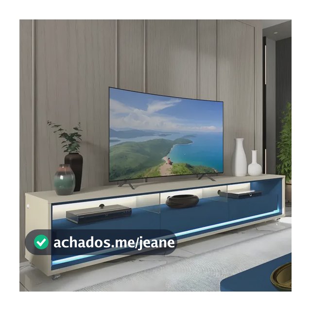 Rack Para Tv Até 85 Polegadas Com Led Com Rodízios Ac