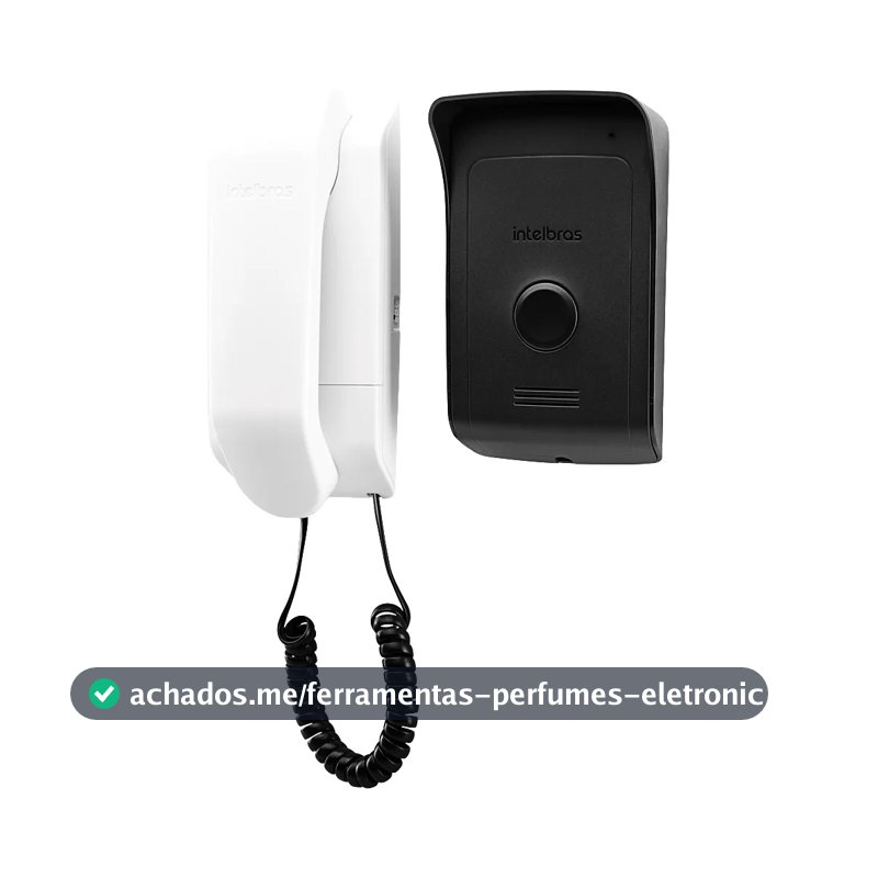 Intelbras porteiro residencial ipr 1010 preto