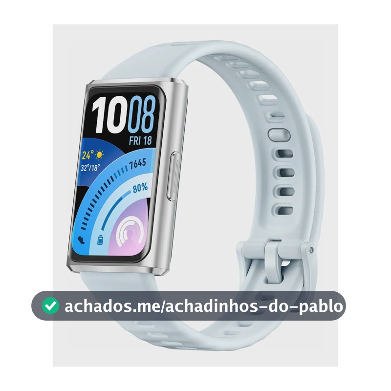 Smartwatch HUAWEI Band 11 Pro Posicionamento GNSS Autônomo Tela 162" AMOLED Bateria com Autonomia de Até 14 Dias Monitoramento Aprimorado do Sono Compatível com iOS e Android Azul