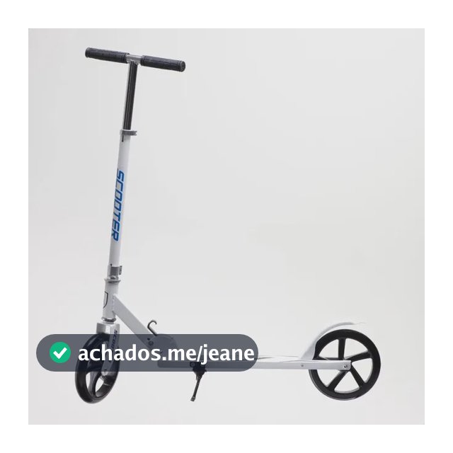 Atentu patinete infantil menina menino adulto adolescente dobrável cor branco
